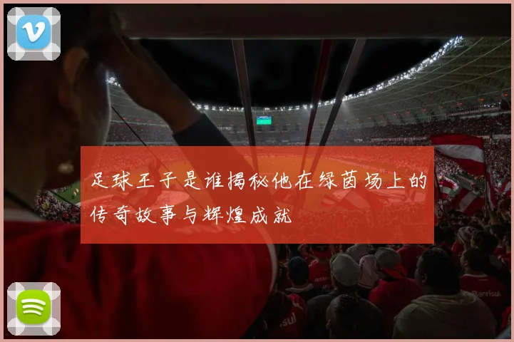 足球王子是谁揭秘他在绿茵场上的传奇故事与辉煌成就